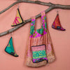 Recycled Sari Fold Out Bag-Siesta Crafts