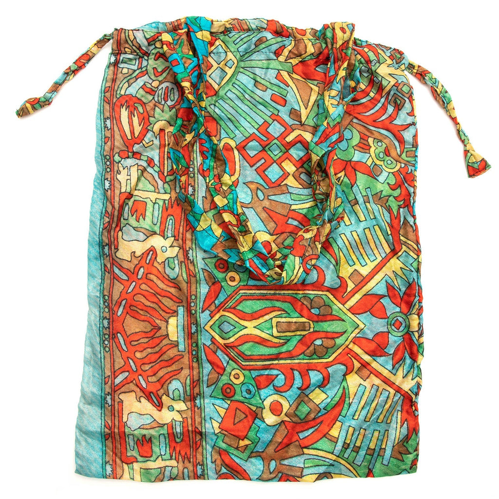 Recycled Sari Shopper Bag-Siesta Crafts