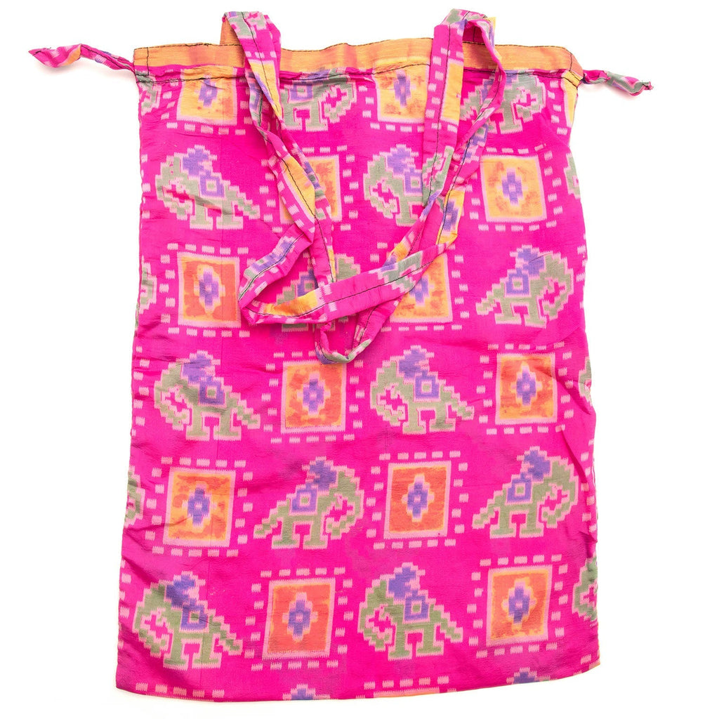 Recycled Sari Shopper Bag-Siesta Crafts