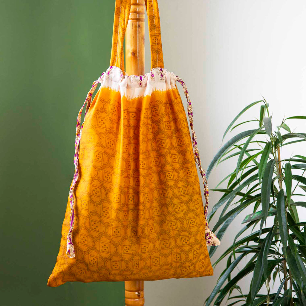 Recycled Sari Shopper Bag-Siesta Crafts