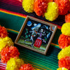 Dancing Couple Folk Art Frame-Siesta Crafts