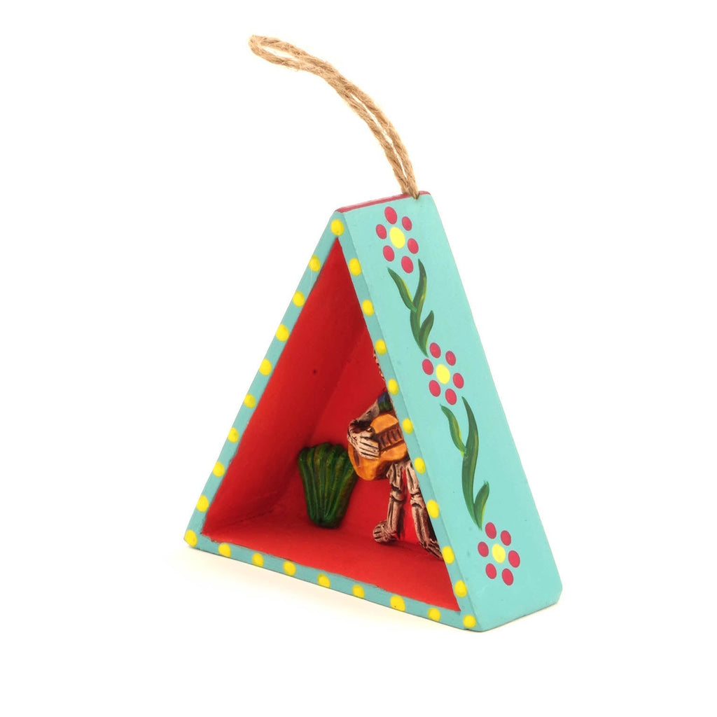 Guitar Player Retablo-Siesta Crafts