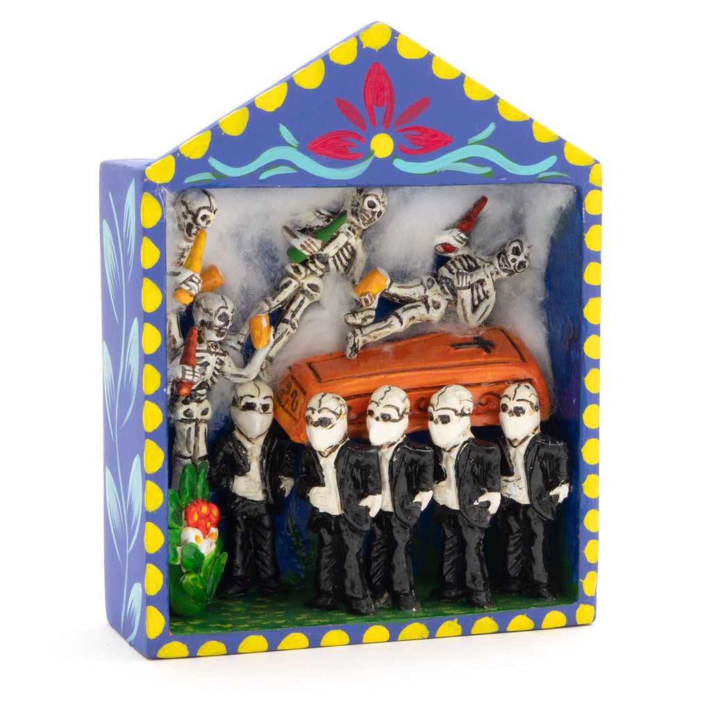 Dance of The Dead Retablo-Siesta Crafts
