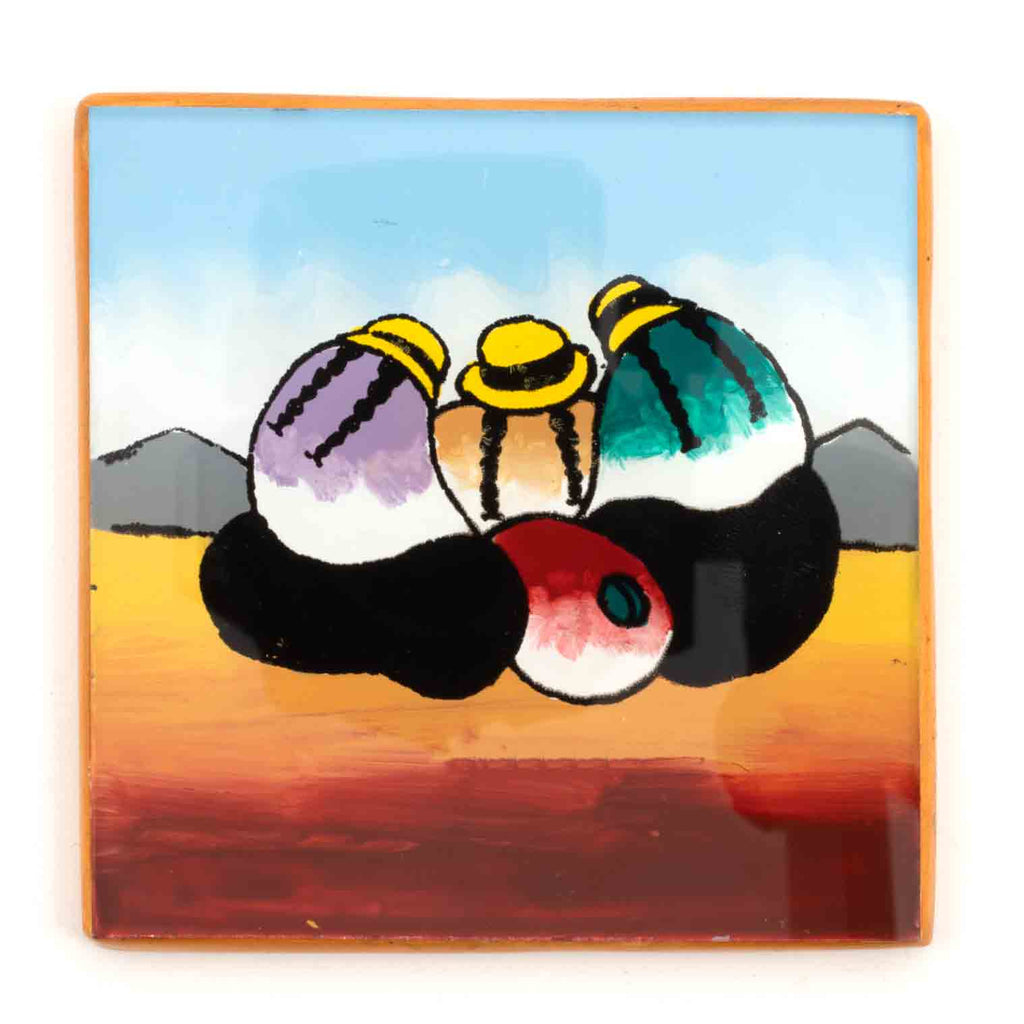 Peruvian Women Coaster Set-Siesta Crafts