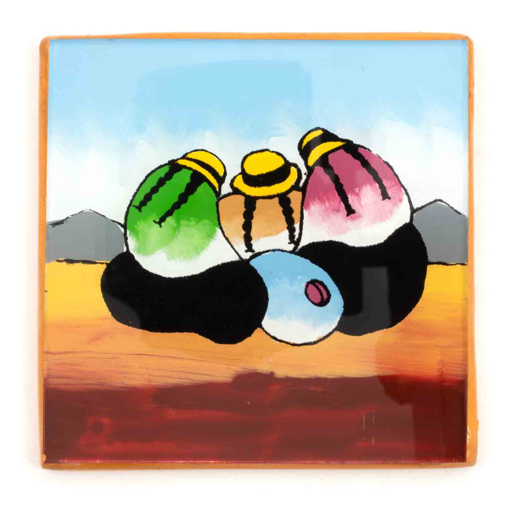 Peruvian Women Coaster Set-Siesta Crafts
