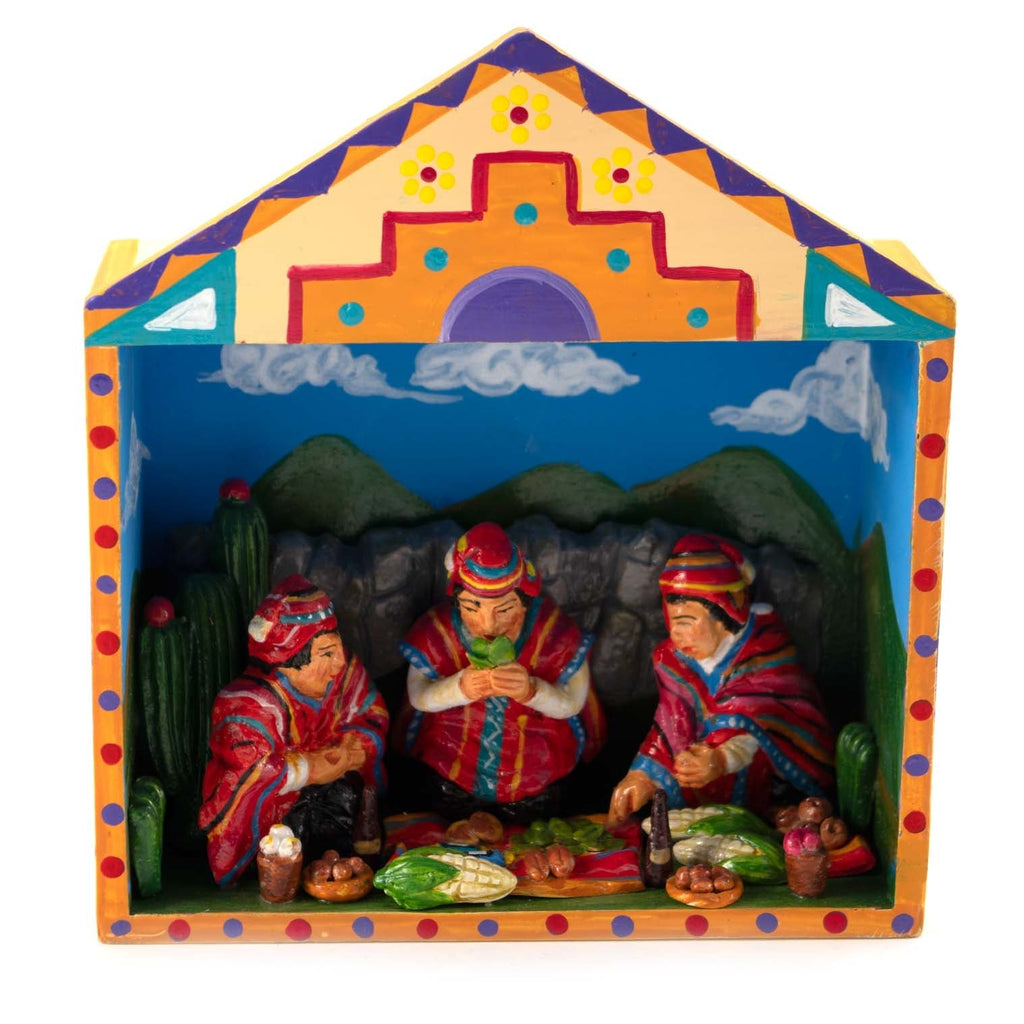 Pachamama Shaman Retablo-Siesta Crafts