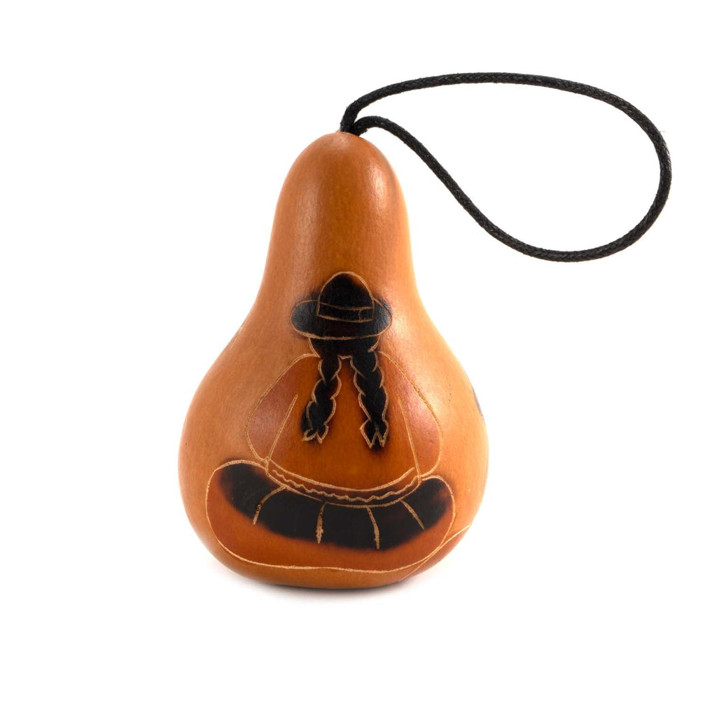 Carved Gourd Hanging-Siesta Crafts