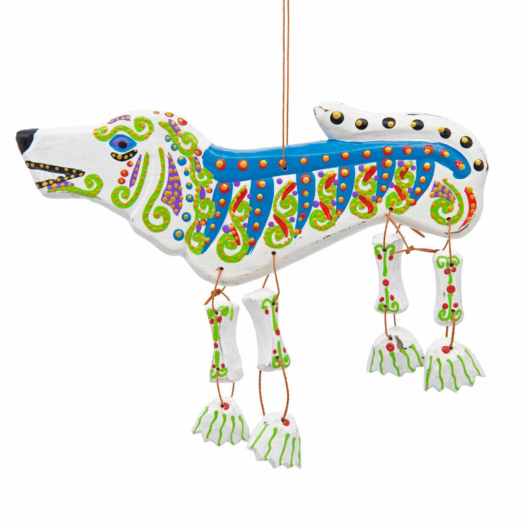 Candy Skull Dog-Siesta Crafts