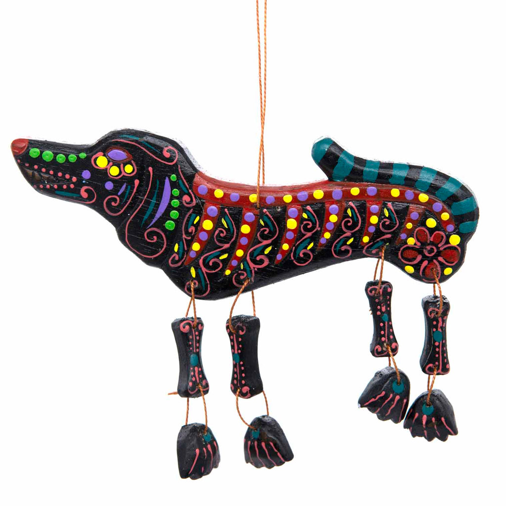 Candy Skull Dog-Siesta Crafts