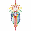 Rainbow Lotus with Beads-Siesta Crafts