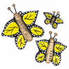 Mexican Ceramic Butterflies - Set of Three-Siesta Crafts