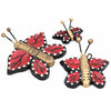 Mexican Ceramic Butterflies - Set of Three-Siesta Crafts