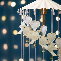 Peace Dove Saa Paper Mobile-Siesta Crafts