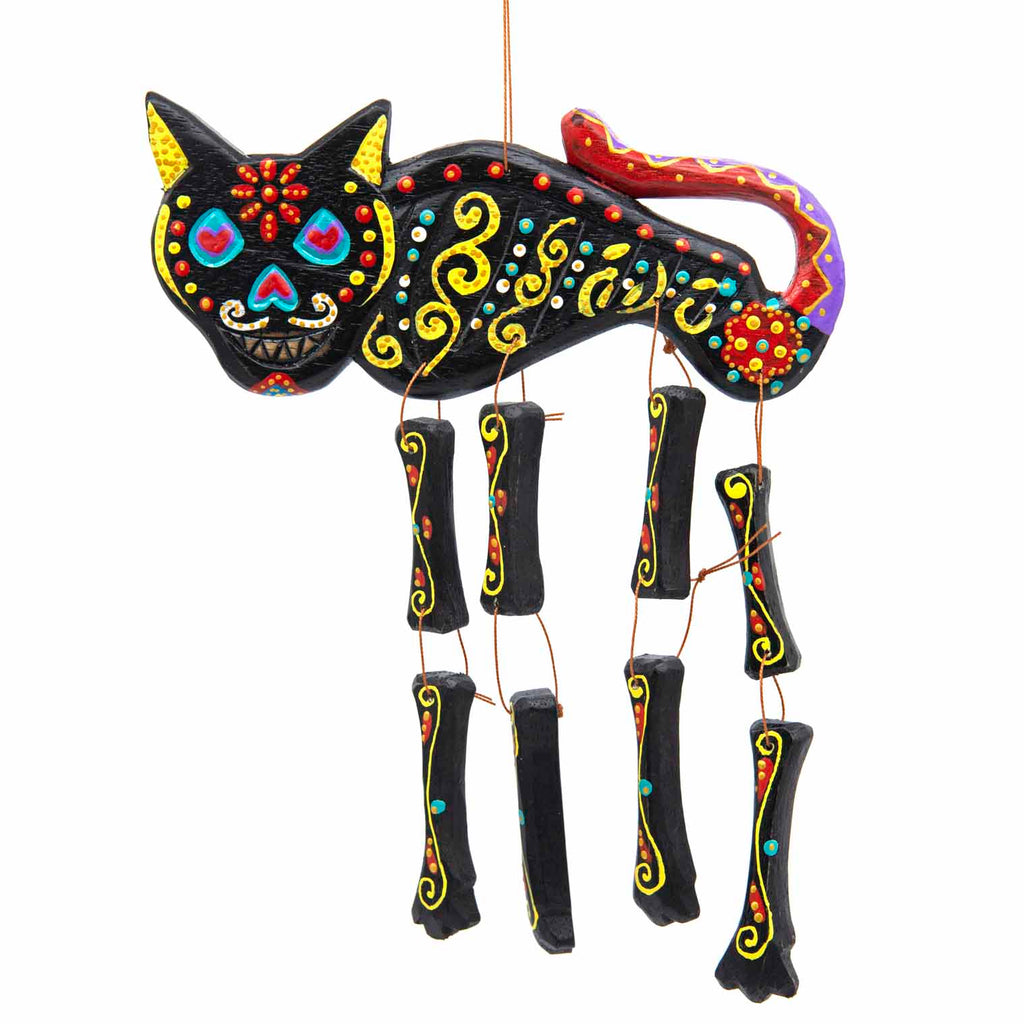 Candy Skull Cat-Siesta Crafts