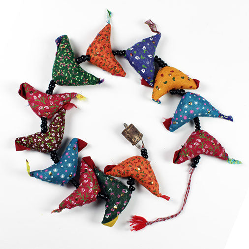 String of Birds with Bell-Siesta Crafts