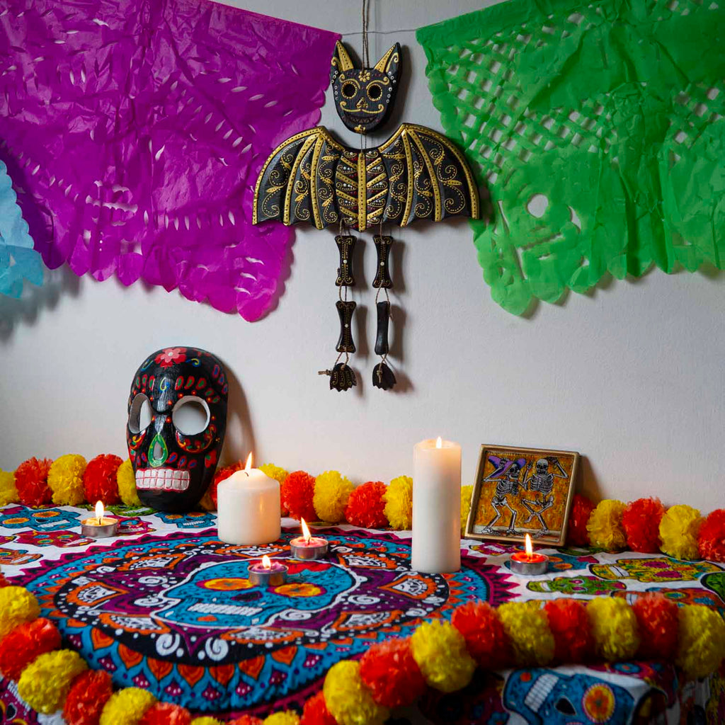 Candy Skull Bat-Siesta Crafts