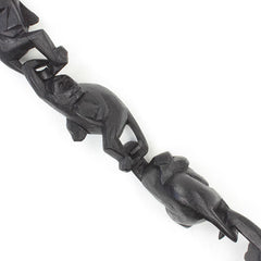 Wooden Hanging Monkey Chain Carving-Siesta Crafts
