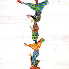 Long String of Birds with Bell-Siesta Crafts