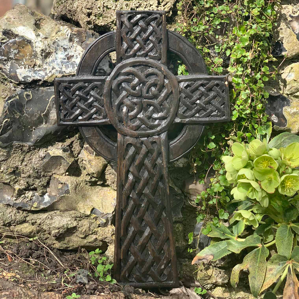 Long Natural Celtic Cross-Siesta Crafts
