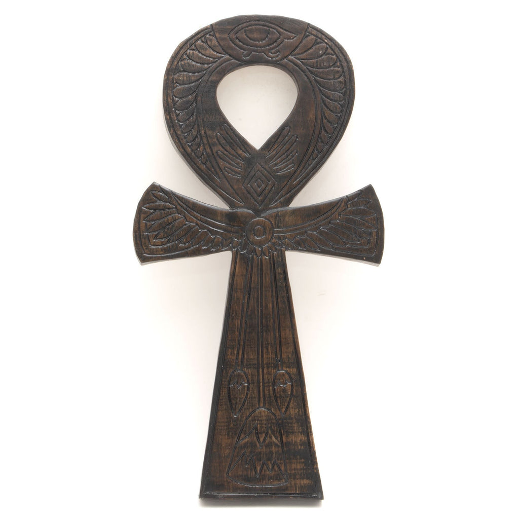 Ankh Carved Plaque-Siesta Crafts