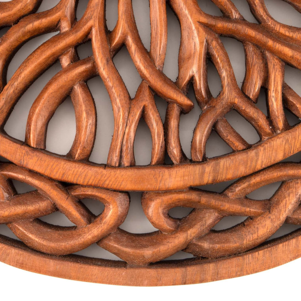 Intricate Tree Knot Plaque-Siesta Crafts
