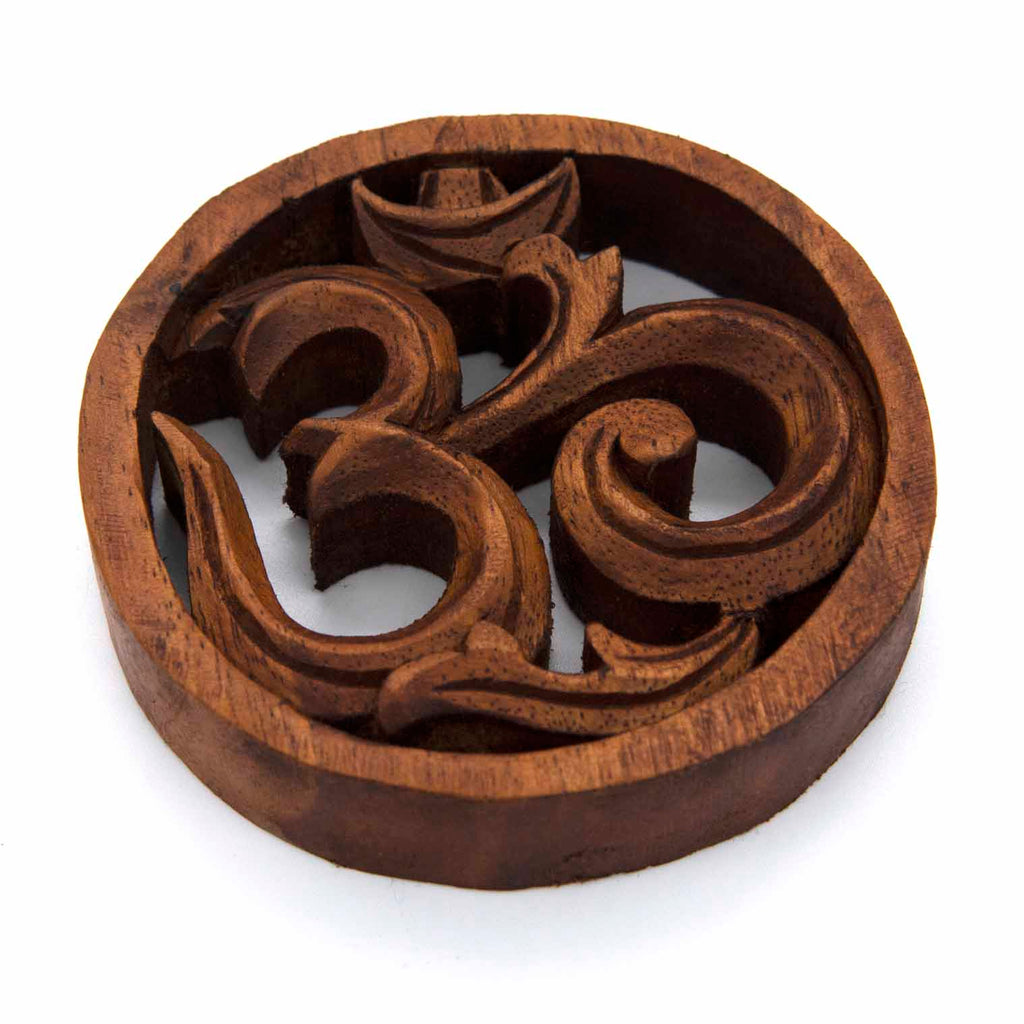 Small Om Plaque-Siesta Crafts
