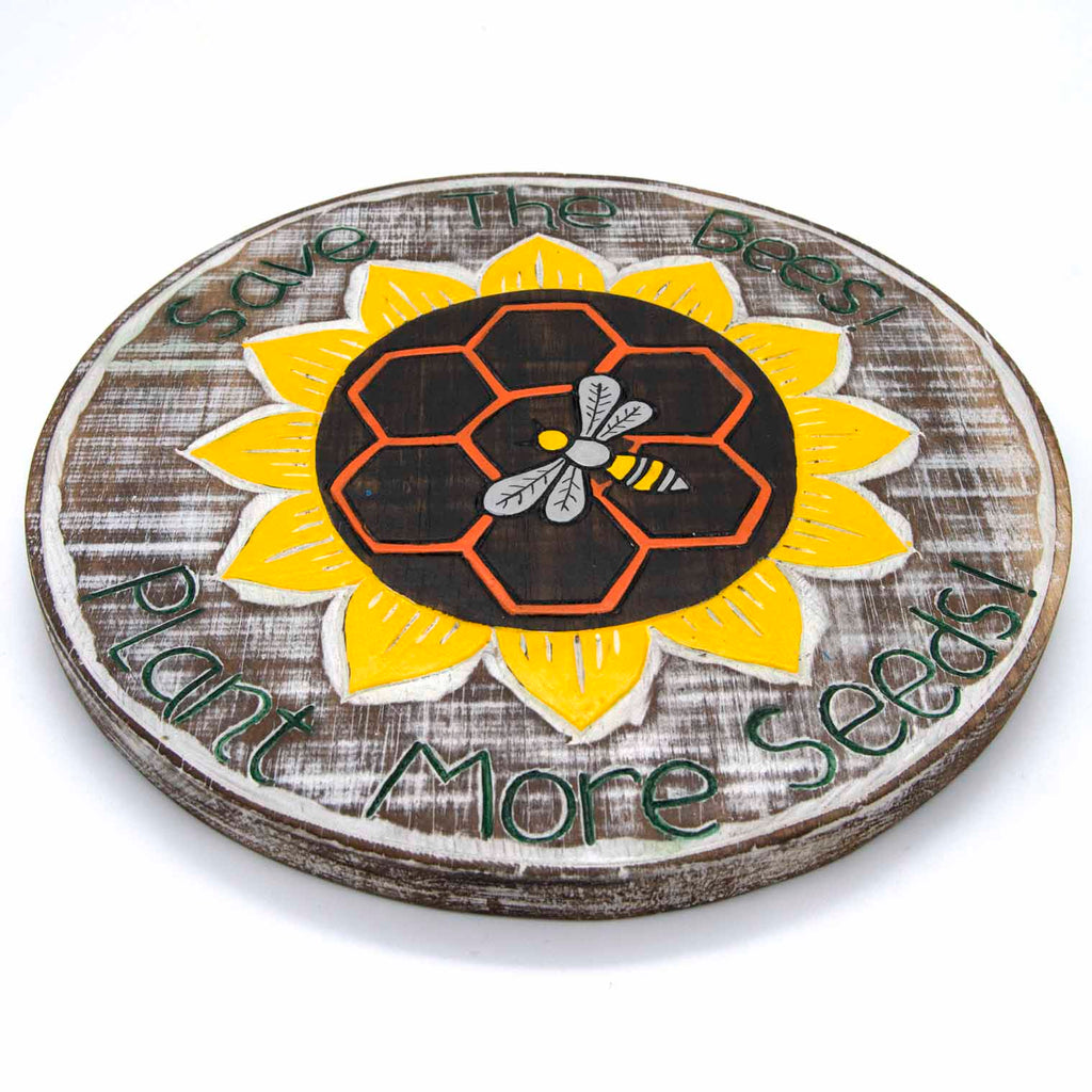 Save The Bees Plaque-Siesta Crafts