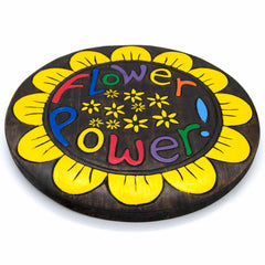 Flower Power Plaque-Siesta Crafts