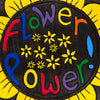 Flower Power Plaque-Siesta Crafts