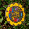 Flower Power Plaque-Siesta Crafts