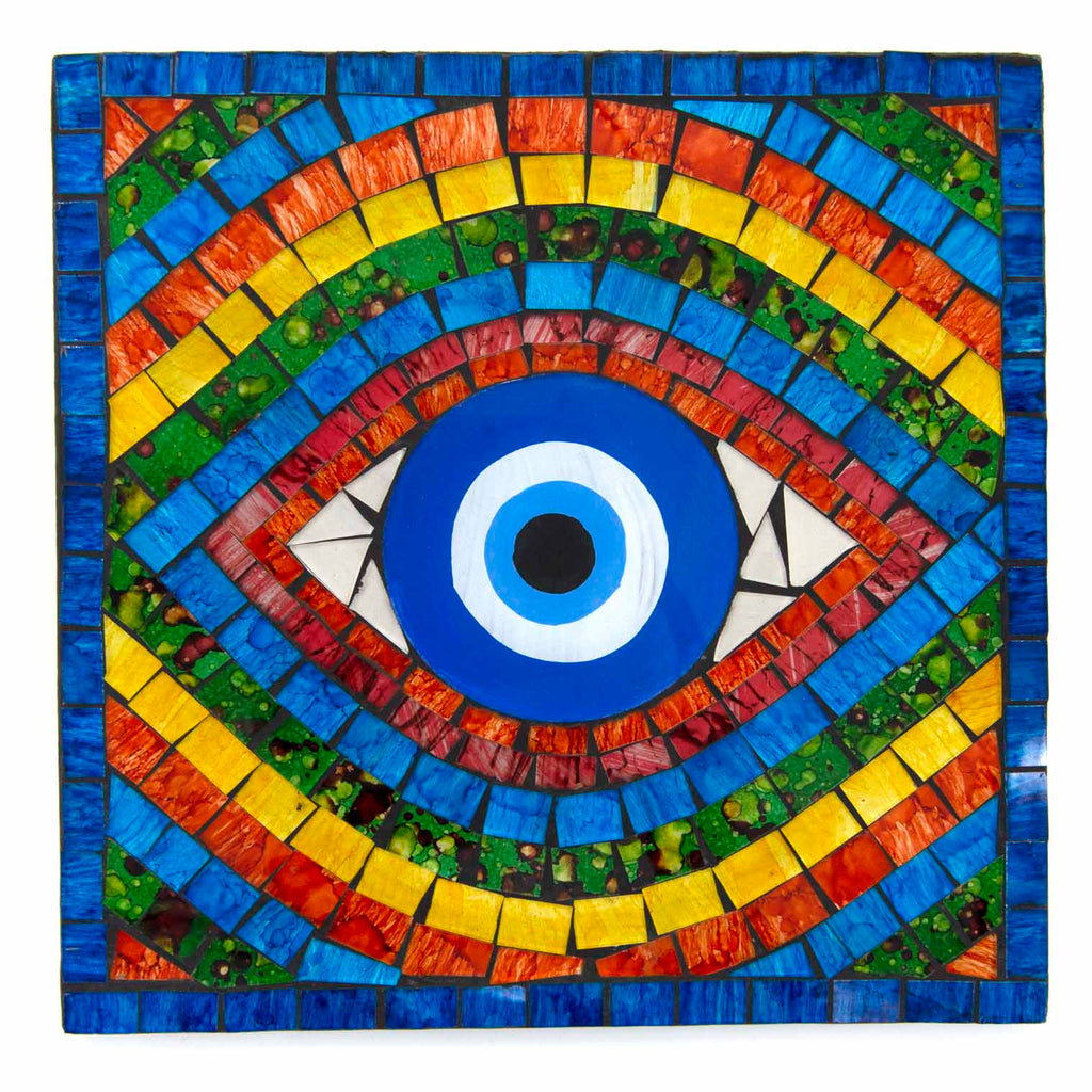 Rainbow Eye Mosaic-Siesta Crafts