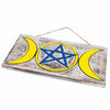 Triple Goddess Pentacle Plaque-Siesta Crafts
