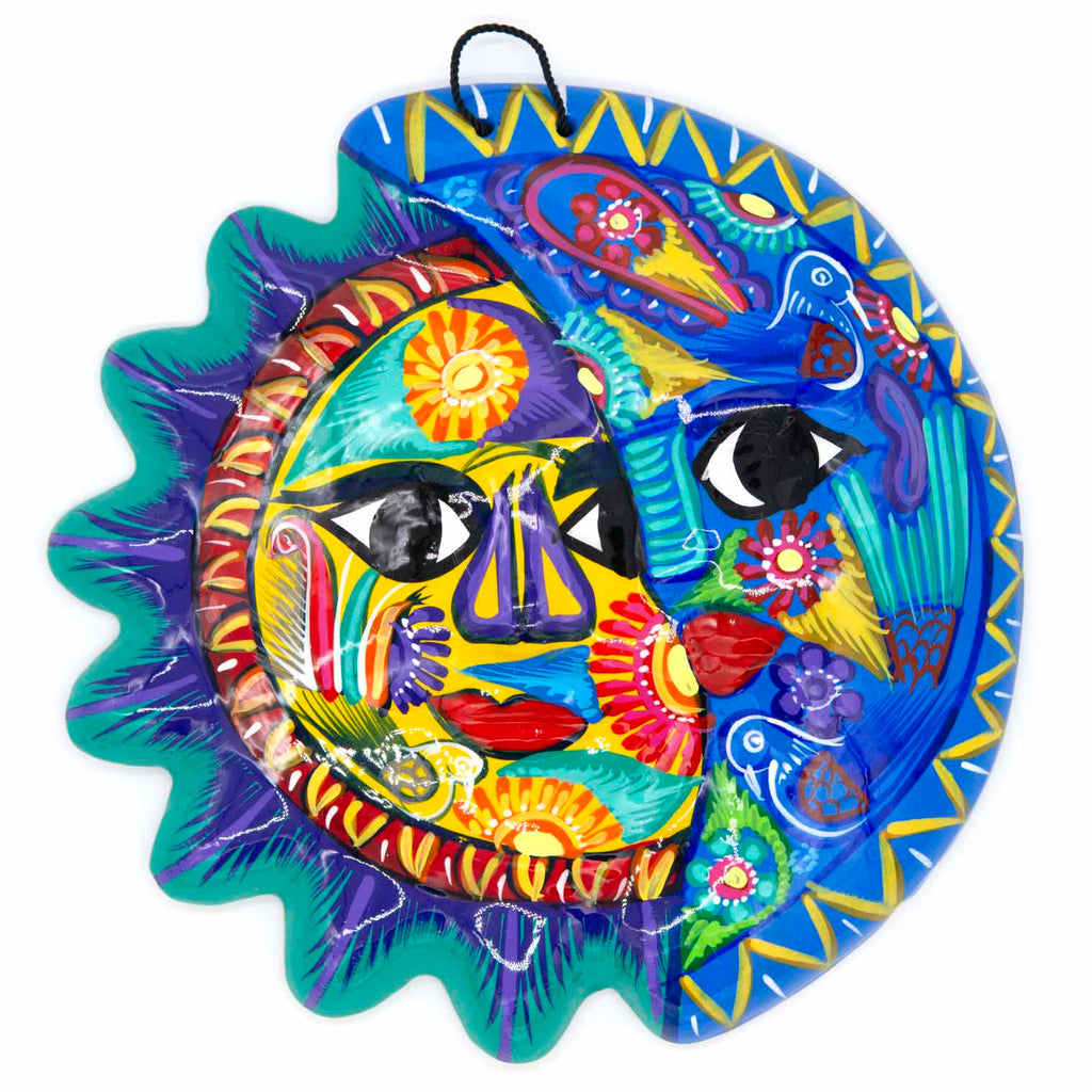Mexican Painted Moon and Sun Large-Siesta Crafts
