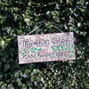 Witch's Garden Plaque-Siesta Crafts