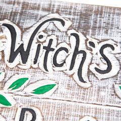 Witch's Garden Plaque-Siesta Crafts