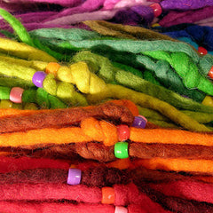 Felt Knot Hair Scrunchie-Siesta Crafts