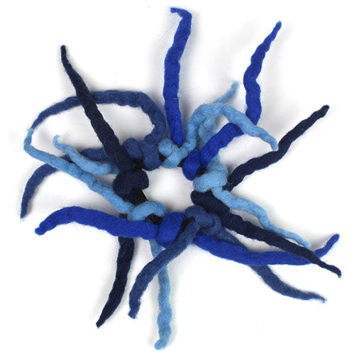 Felt Knot Hair Scrunchie-Siesta Crafts