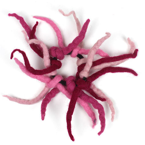 Felt Knot Hair Scrunchie-Siesta Crafts