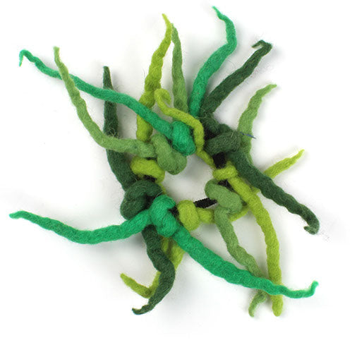 Felt Knot Hair Scrunchie-Siesta Crafts