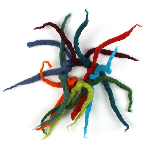Felt Knot Hair Scrunchie-Siesta Crafts