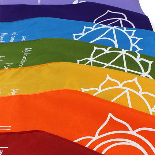 Chakra Prayer Flags-Siesta Crafts