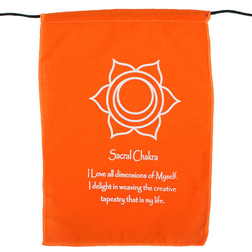 Small Chakra Prayer Flags-Siesta Crafts