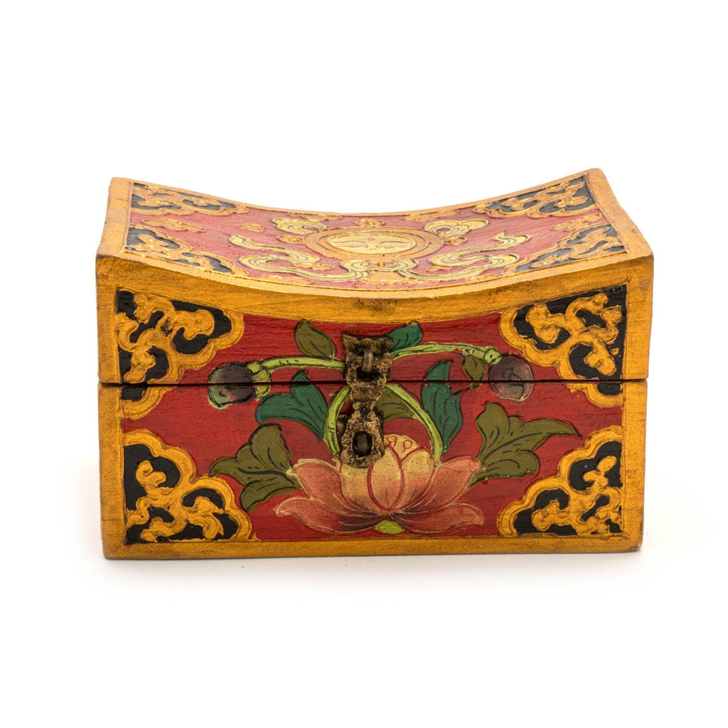 Tibetan Style Short Curved Box-Siesta Crafts