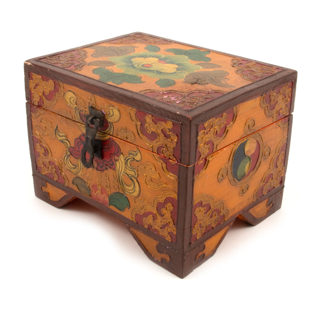 Tibetan Style Box with Feet-Siesta Crafts
