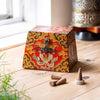 Square Pyramid Tibetan Style Box-Siesta Crafts