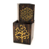 Nesting Storage Pots - Gold Tree and Flower of Life-Siesta Crafts