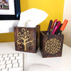 Nesting Storage Pots - Gold Tree and Flower of Life-Siesta Crafts