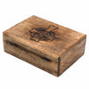 Wooden Box with Cross-Siesta Crafts