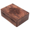 Wooden Box with Celtic Cross-Siesta Crafts