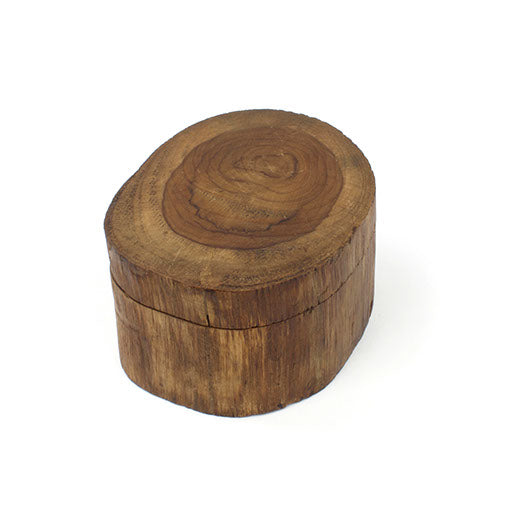 Log Box with Sliding Lid-Siesta Crafts